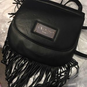 Valentino by Mario Valentino Granola Fringe Bag